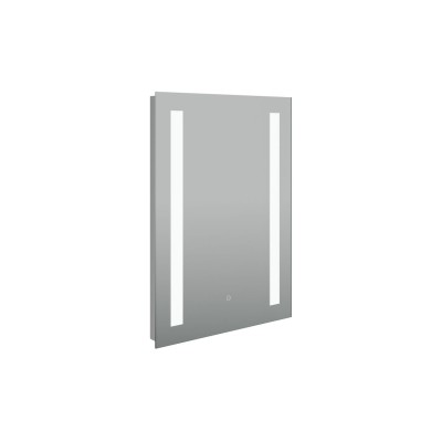 Amur 600x800mm Rectangle Front-Lit LED Mirror | Mirrors | BathroomKing
