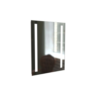 Amur 600x800mm Rectangle Front-Lit LED Mirror | Mirrors | BathroomKing 2