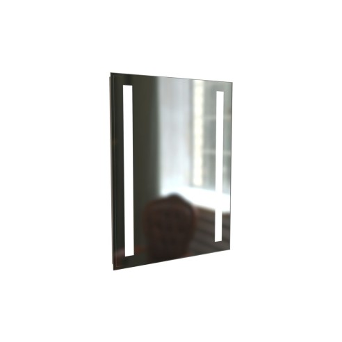 Amur 600x800mm Rectangle Front-Lit LED Mirror | Mirrors | BathroomKing