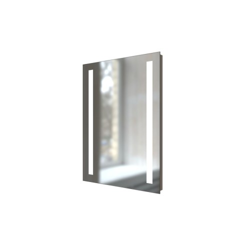 Amur 600x800mm Rectangle Front-Lit LED Mirror | Mirrors | BathroomKing