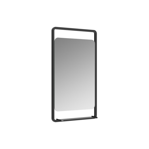 Rhine 500mm Rectangle Mirror w/Shelf | Mirrors | BathroomKing