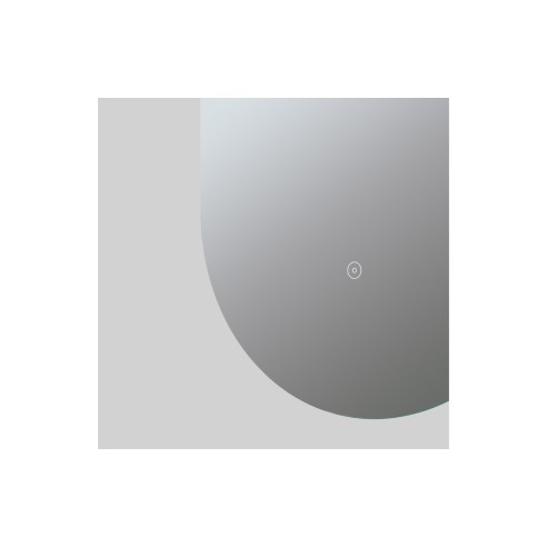 Elbe 400mm Oblong Back-Lit LED Mirror | Mirrors | BathroomKing