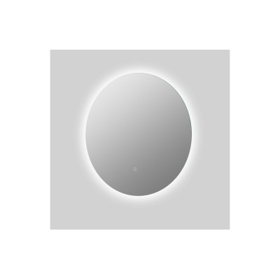 Elbe 500mm Round Back-Lit LED Mirror | Mirrors | BathroomKing