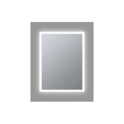 Rio 600x800mm Rectangle Edge-Lit LED Mirror | Mirrors | BathroomKing