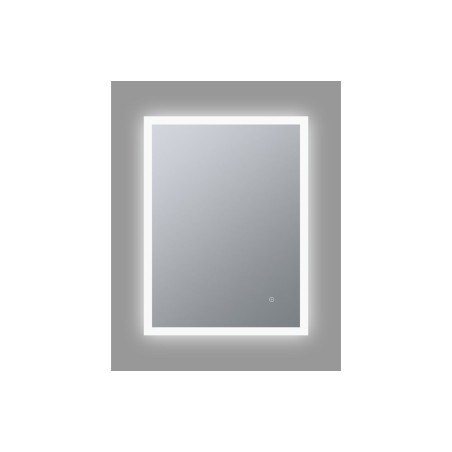 Rio 600x800mm Rectangle Edge-Lit LED Mirror | Mirrors | BathroomKing