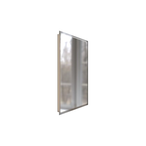 Rio 600x800mm Rectangle Edge-Lit LED Mirror | Mirrors | BathroomKing