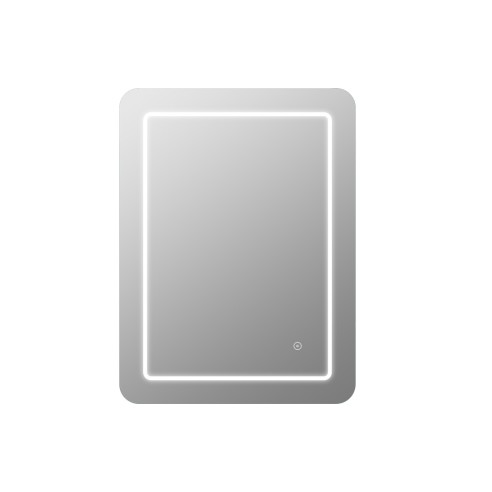 Tigris 500x700mm Rectangle Front-Lit LED Mirror | Mirrors | BathroomKing