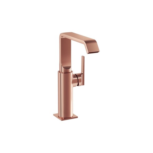 VitrA Suit Tall Basin Mixer (Side Handle) - Soft Copper | Ba