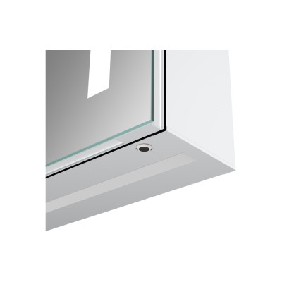 Japura 500mm 1 Door Front-Lit LED Mirror Cabinet | Mirrors | BathroomKing 2