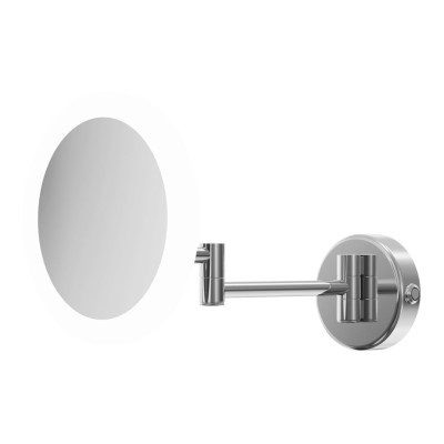 Narmada Round LED Cosmetic Mirror - Frameless | Mirrors | BathroomKing