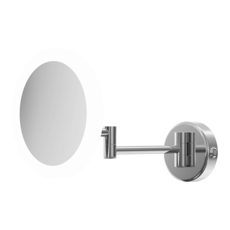 Narmada Round LED Cosmetic Mirror - Frameless | Mirrors | BathroomKing