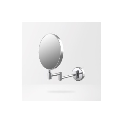 Sepik Round Cosmetic Mirror - Chrome | Mirrors | BathroomKing