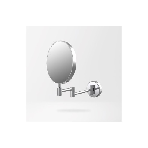 Sepik Round Cosmetic Mirror - Chrome | Mirrors | BathroomKing