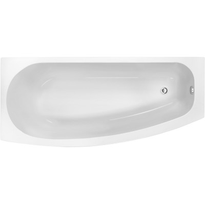 Labina 1700mm Left Handed Space Saving Single Ended Bath