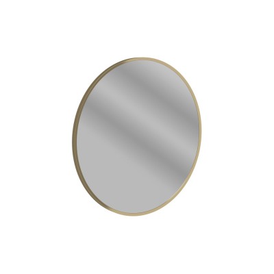 Reka 500mm Round Mirror - Brushed Bronze | Mirrors | BathroomKing