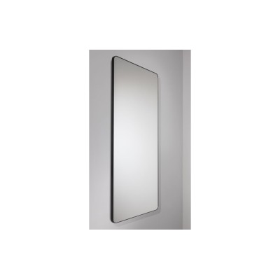 Abode Mayar 450x900mm Tablet Mirror - Matt Black | Mirrors | BathroomKing 2