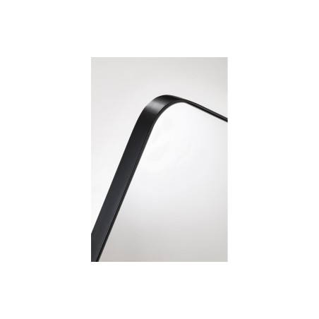 Abode Mayar 450x900mm Tablet LED Mirror - Matt Black | Mirrors | BathroomKing