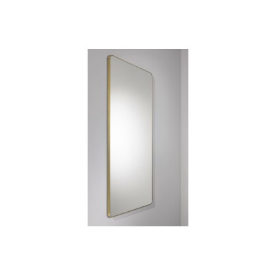 Abode Mayar 450x900mm Tablet Mirror - Brushed Brass | Mirrors | BathroomKing 2