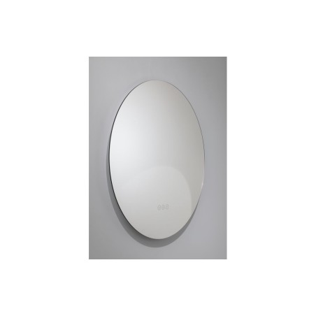 Abode Aruna 600mm Frameless Round Mirror | Mirrors | BathroomKing