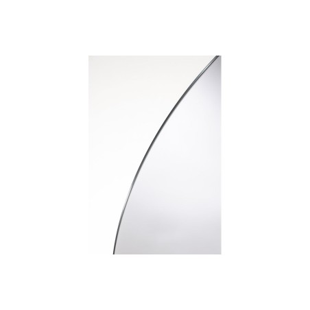 Abode Aruna 600mm Frameless Round Mirror | Mirrors | BathroomKing
