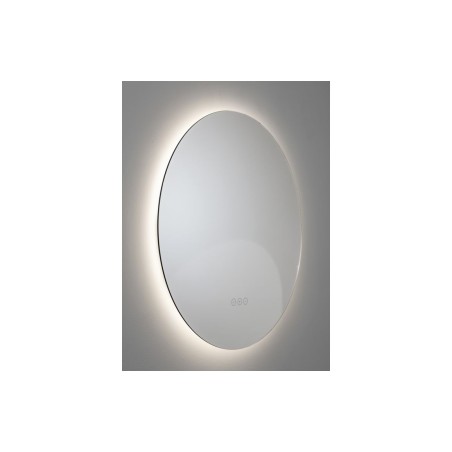 Abode Aruna 600mm Frameless Round LED Mirror | Mirrors | BathroomKing