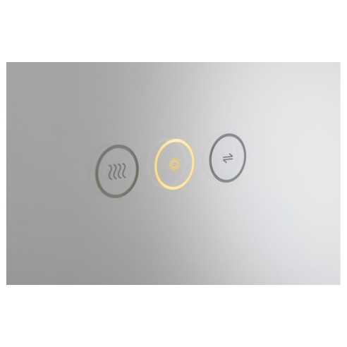 Abode Aruna 600mm Frameless Round LED Mirror | Mirrors | BathroomKing