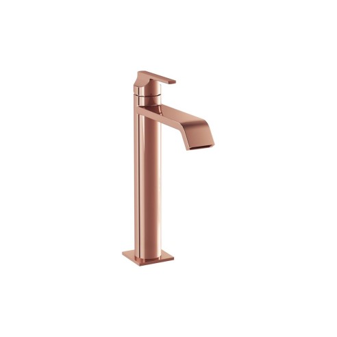VitrA Suit Tall Basin Mixer (Top Handle) - Soft Copper | Bat