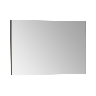 VitrA 1020x695mm Rectangular Mirror - Brushed Chrome | Mirrors | BathroomKing