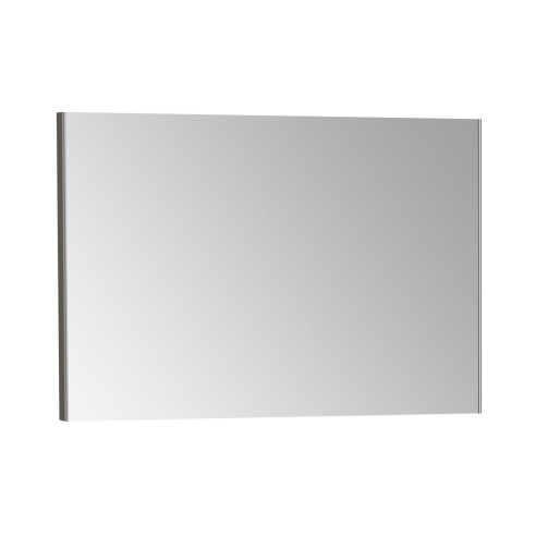 VitrA 1020x695mm Rectangular Mirror - Brushed Chrome | Mirrors | BathroomKing