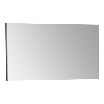 VitrA 1220x695mm Rectangular Mirror - Brushed Chrome | Mirrors | BathroomKing