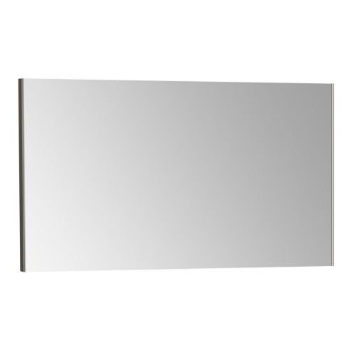 VitrA 1220x695mm Rectangular Mirror - Brushed Chrome | Mirrors | BathroomKing