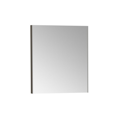 VitrA 620x695mm Rectangular Mirror - Brushed Chrome | Mirrors | BathroomKing