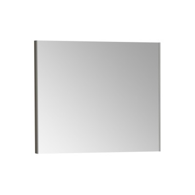 VitrA 820x695mm Rectangular Mirror - Brushed Chrome | Mirrors | BathroomKing