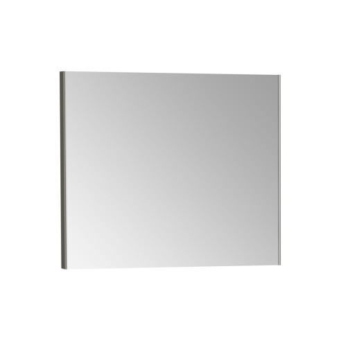 VitrA 820x695mm Rectangular Mirror - Brushed Chrome | Mirrors | BathroomKing