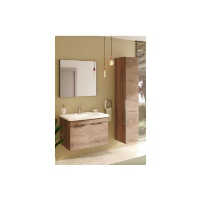 VitrA 820x695mm Rectangular Mirror - Brushed Chrome | Mirrors | BathroomKing 2