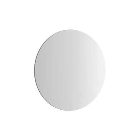 VitrA 795x795mm Round Mirror - Brushed Chrome | Mirrors | BathroomKing