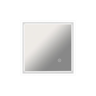 Juko 500x500mm Square Back-Lit LED Mirror | Mirrors | BathroomKing