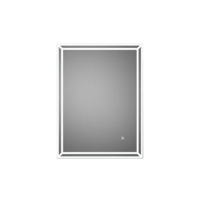 Jacoba 600x800mm Rectangular LED Mirror | Mirrors | BathroomKing