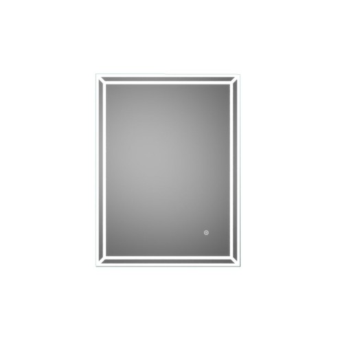 Jacoba 600x800mm Rectangular LED Mirror | Mirrors | BathroomKing