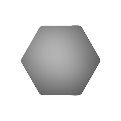 Saul 500x441mm Hexagonal Mirror | Mirrors | BathroomKing