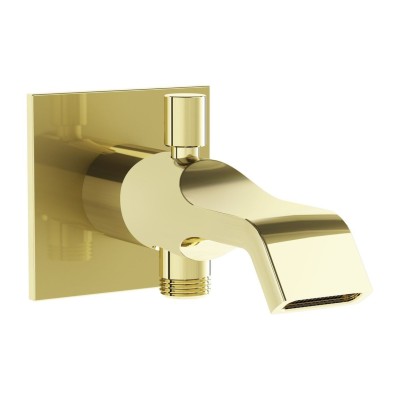 VitrA Suit Wall Mounted Bath/Shower Spout - Soft Gold | Bath