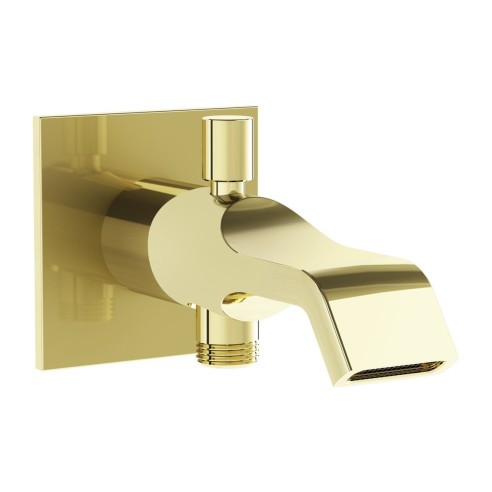 VitrA Suit Wall Mounted Bath/Shower Spout - Soft Gold | Bath
