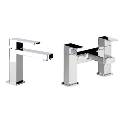 Abode Fervour Pack Offer 1 (Basin Mixer & Bath Filler) - Chr
