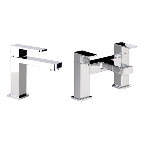 Abode Fervour Pack Offer 1 (Basin Mixer & Bath Filler) - Chr