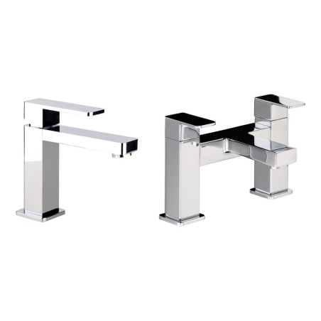 Abode Fervour Pack Offer 1 (Basin Mixer & Bath Filler) - Chr