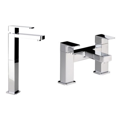 Abode Fervour Pack Offer 3 (Tall Basin Mixer & Bath Filler)