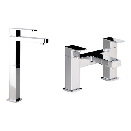 Abode Fervour Pack Offer 3 (Tall Basin Mixer & Bath Filler)