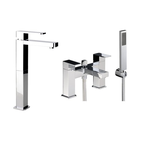 Abode Fervour Pack Offer 4 (Tall Basin Mixer & Bath/Shower M