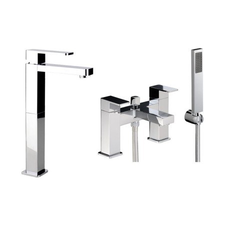 Abode Fervour Pack Offer 4 (Tall Basin Mixer & Bath/Shower M