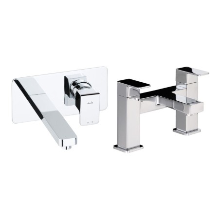 Abode Fervour Pack Offer 5 (Wall Mounted Basin Mixer & Bath